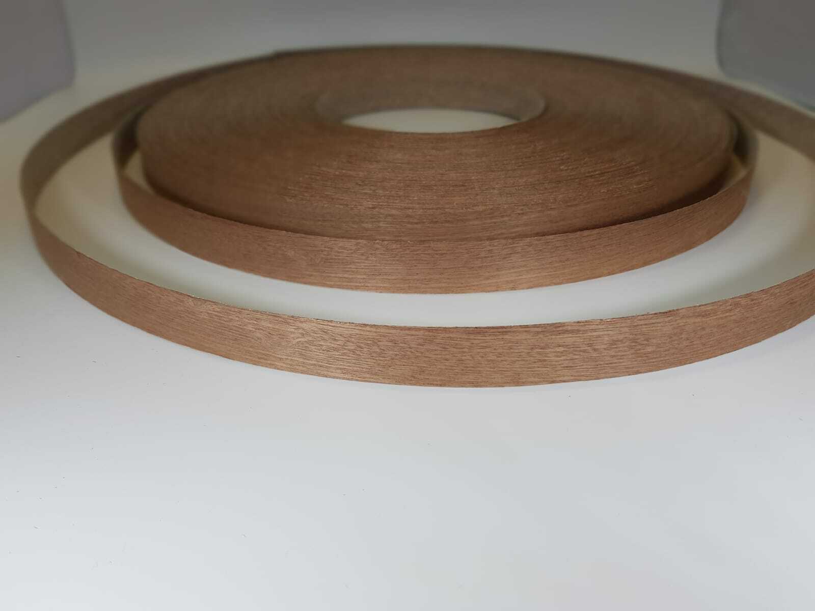 Veneer Edgebanding Edging Tape Iron On SAPELE Preglued Veneer Edgebanding Edging Tape Iron On SAPELE Preglued